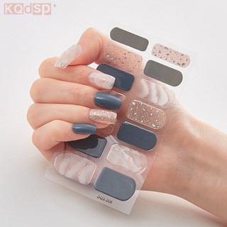 < Kqdsp > Miếng Dán Móng Tay Tự Dính Thời Trang Đẹp Mắt