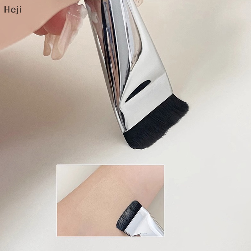 Cọ Trang Điểm Nền heji Siêu Mỏng Nhẹ Dạng Phẳng Để Đánh Khối Cho Kem Nền vn