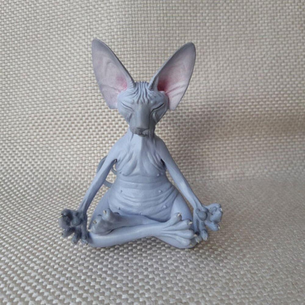 Mmluck Mô Hình Chú Mèo May Mắn / Cá Heo / Cá Heo Mô Phỏng diy Trang Trí Tiểu Cảnh yoga
