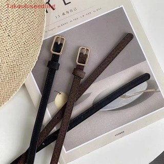 Thắt Lưng Da pu Phong Cách retro Pháp Cho Nam Nữ