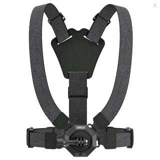 STARTRC Magnetic Quick Release Chest Strap Mount Adjustable Chest Harness Belt with Gopro Adapter Replacement for Hero11/10/9/8/7/6/5/4 Insta360 Action Pocket Cameras