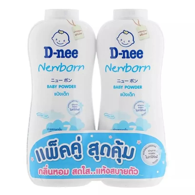 Phấn Rôm DNEE ORGANIC 350g THÁI LAN cho bé ... .. ! .