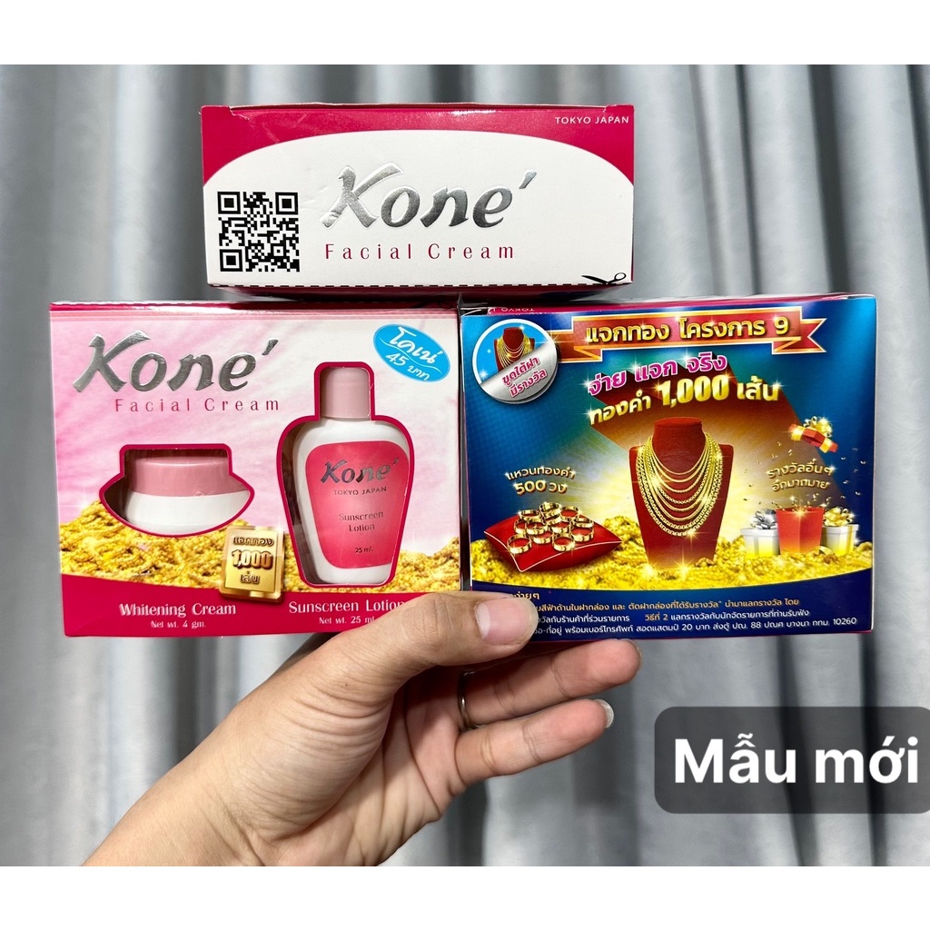 Kem KONE Thái Lan Ngày, Đêm, dưỡng trắng da, giảm thâm nám