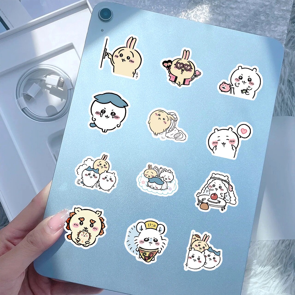 Bộ 100 Miếng Dán Trang Trí Mũ Bảo Hiểm / Bút Chì Họa Tiết graffiti Dễ Thương