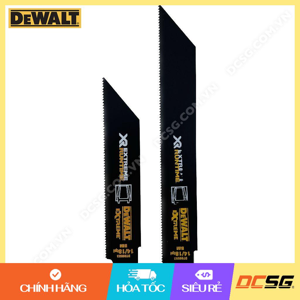 Lưỡi cưa kiếm cắt kim loại 14/18TPI DEWALT EXTREME (01 lưỡi) | DCSG