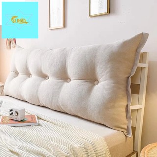 Qihan gối tựa lưng đầu giường cỡ lớn cố định đầu giường và sofa mềm mại tatami có thể giặt rửa và tháo gỡ