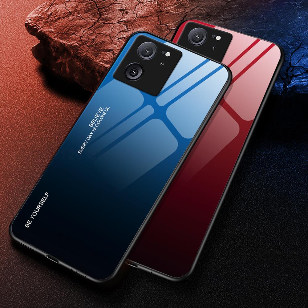 Ốp Điện Thoại Mặt Kính Cho xiaomi 13t pro xiaomi mi 13t 13 pro 13 ultra 5g
