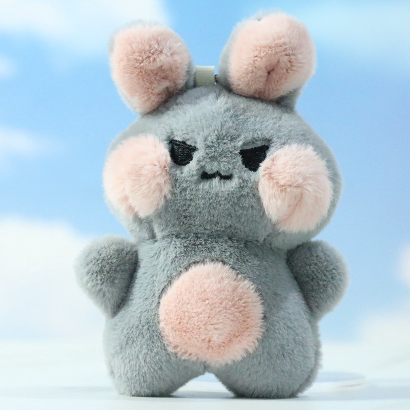Móc Khóa Thỏ Nhồi Bông Dễ Thương 12cm YK