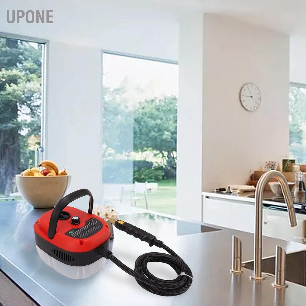 UPONE Máy Hơi Nước Cầm Tay 2500W 3bar Cao Cấp Nhiệt Độ Làm Nóng Nhanh Phích Cắm Châu Âu 220V Đỏ