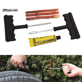 MONDANDI Bộ 6 Dụng Cụ Vá Lốp Xe Không Ruột Tiện Dụng