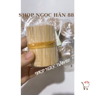 1 Bó tăm tre - tăm xỉa răng bằng cật giang 80g/gói tăm VIP
