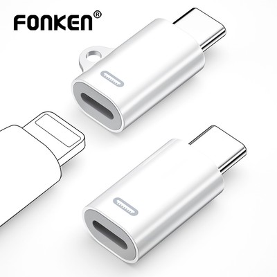 Fonken iOS nữ để loại C Bộ chuyển đổi nam 480Mbps Aluminum Alloy PD Sạc nhanh cho IP/Hone 15/Plus/Pro/Pro Max