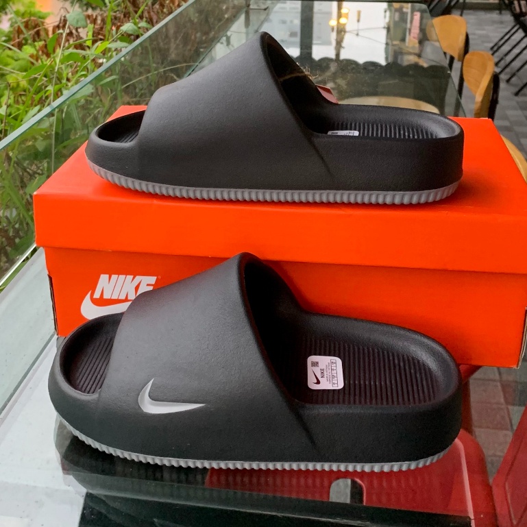 "Chính Hãng" Dép Bánh Mì _Nike Calm Slide bản mới SS2023 mềm hơn bản thường nam nữ unisex