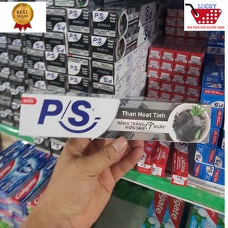 Kem đánh răng P/S(180g/ tuýp than hoạt tính ,Ps ngừa Sâu Răng Vượt Trội,Ps trà xanh