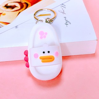 Móc Khóa Hình Dép 3d Dễ Thương