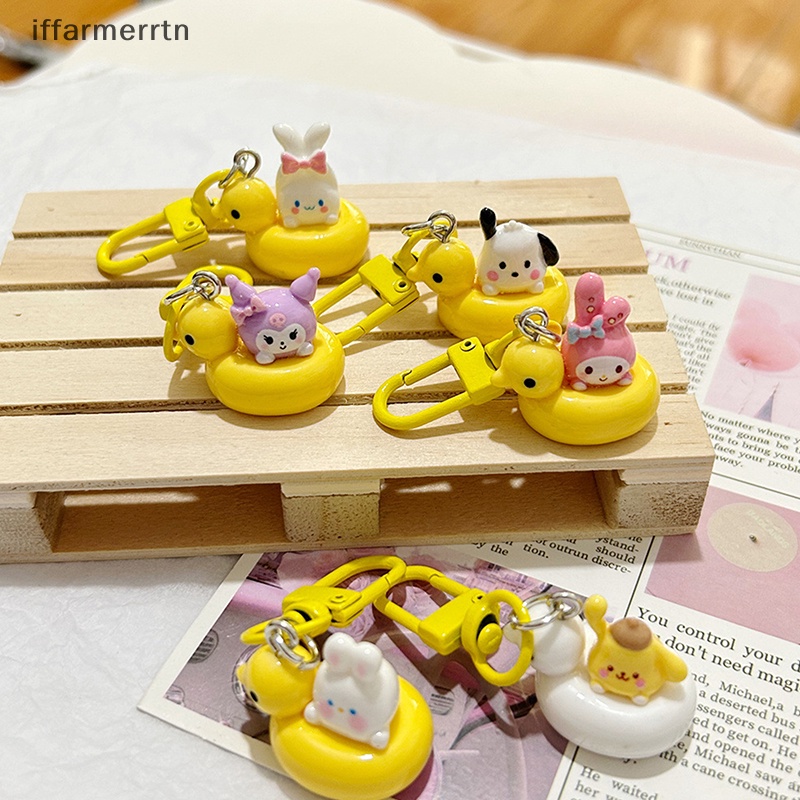 Iff Móc Khóa Hình Chú Vịt Vàng sanrio melody cinnamoroll pochacco Hoạt Hình Thời Trang