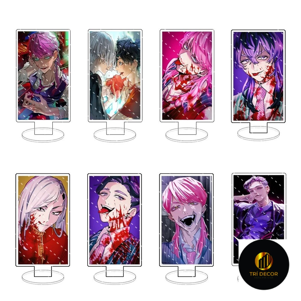 Mô hình Standee Anime Tokyo Revengers Sanzu Haruchiyoo Acrylic Haitani Rindou Phụ kiện trang trí để 