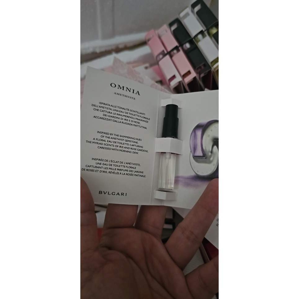 Mẫu thử nước hoa các hãng mini 1.5ML - 2ml lưu hương đỉnh