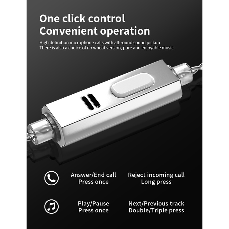 Nd Tai Nghe Nhét Tai zr 10mm Âm Thanh hifi Sống Động Chất Lượng Cao