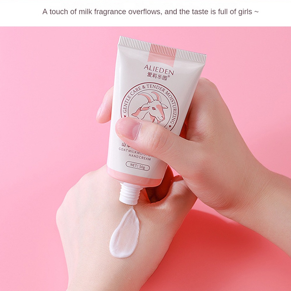Chăm sóc cơ thể Kem dưỡng da tay Nature Essence Kem dưỡng ẩm tay Chăm sóc tay Kem làm dịu da tay Sữa dê Kem dưỡng da tay không nhờn Hương thơm tay, Trang điểm cao cấp châu Âu và Mỹ