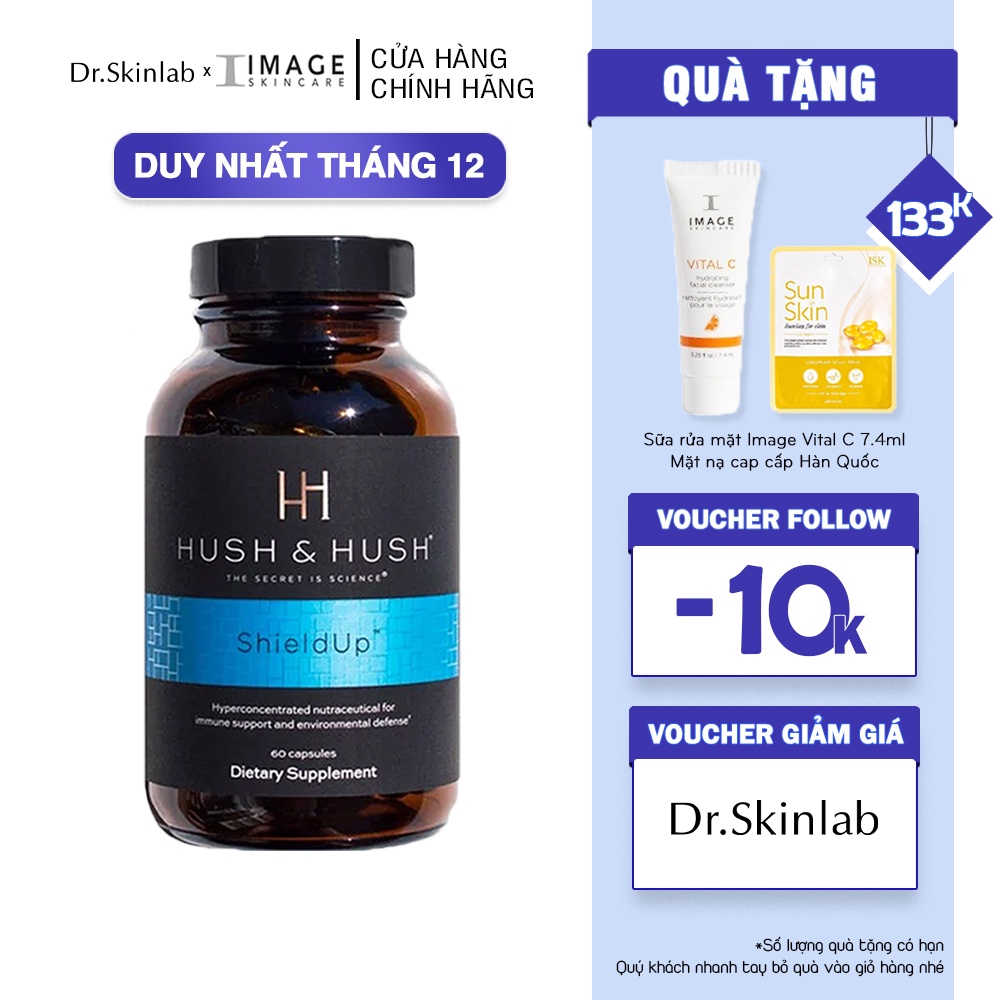 Viên uống chống nắng Hush & Hush Shield Up 60 viên