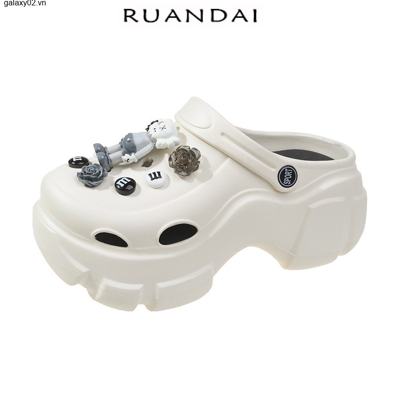 Dép kiểu nữ dép cross đi chơi dép thoáng khí Mềm Mại B91H0WG 34Z230823