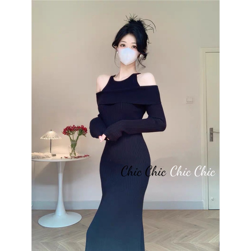 Chic Chic váy nữ Đầm Body Cho thời váy Stylish Hàn Phong phổ biến xu hướng WLQ24101I9 1Z240103 | BigBuy360 - bigbuy360.vn