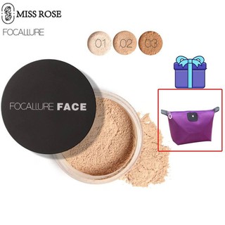 Miss Rose  Focallure Phấn Phủ Dạng Lỏng Chống Nước Nhung Mềm Mịn Có Kiểm Soát Dầu Phấn Nén Nhỏ Gọn