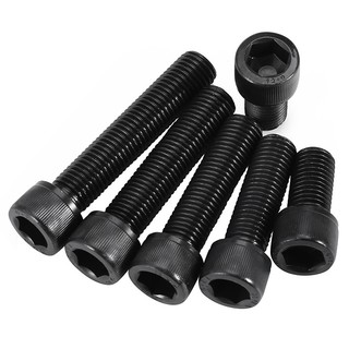  full ren M8 M10 cấp 12.9 độ bền cao ổ cắm lục giác bu lông đầu cốc vít ren đầy đủ