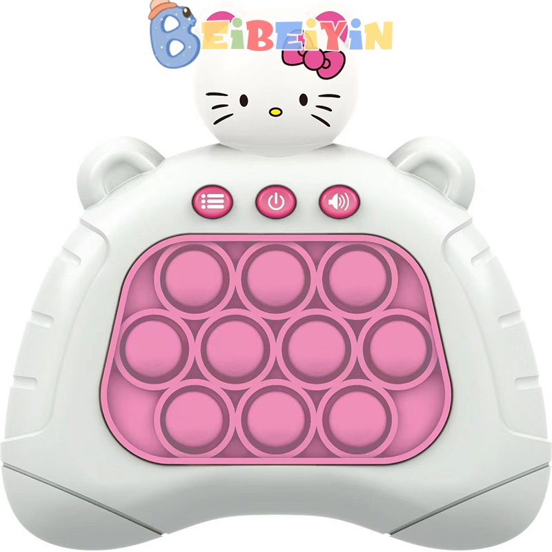 Beibeiyin Đồ Chơi Máy Chơi game Cầm Tay Whack-a-mole Phân Tử Cho Bé Trai Và Bé Gái Xuyên Qua Cấp Độ Vui Nhộn Và Có Vui Nhộn