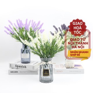 Hoa giả - Hoa Oải Hương Lavender giả trang trí kiểu dáng xinh xắn