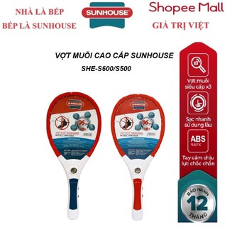 Vợt muỗi sunhouse she-s500/she-s600