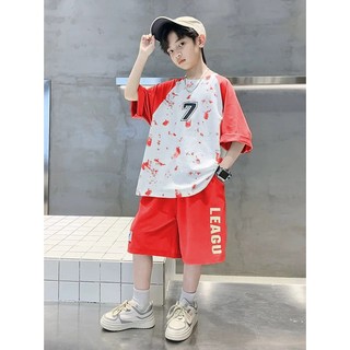 Bộ thun cotton bé trai 7M LD2401