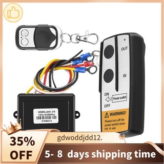 Bộ điều khiển từ xa không dây 12v 12volt 50ft cho jeep atv warn ramsey