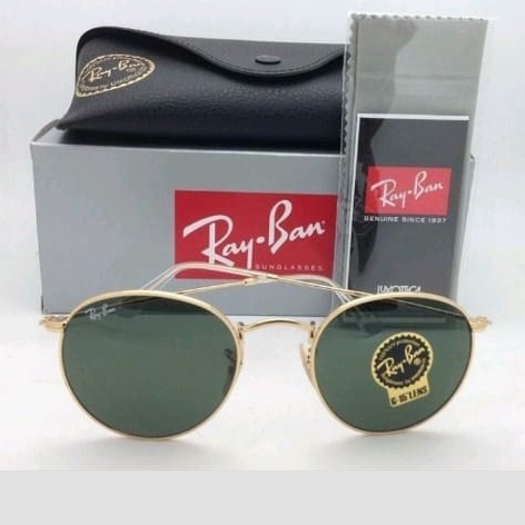 R Rb3447-Rayban Tấm Laminate Kim Loại Rayban Chính Hãng Có Hộp