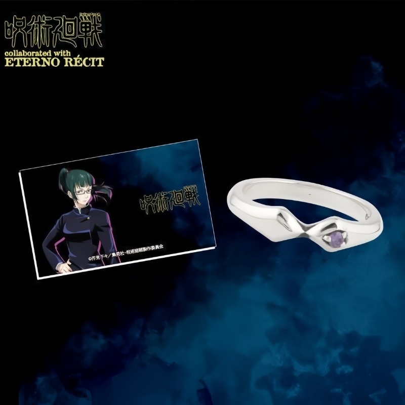 Nhẫn Kim Loại Hóa Trang Nhân Vật Anime Jujutsu Kaisen Zenin Maki