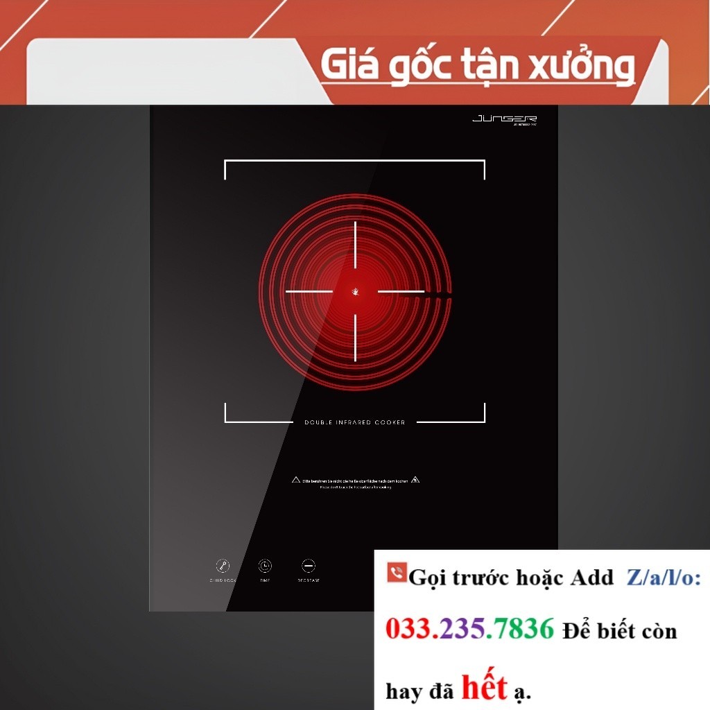 Bếp hồng ngoại đơn Junger MT-92 Công suất 2200W <<Hãng