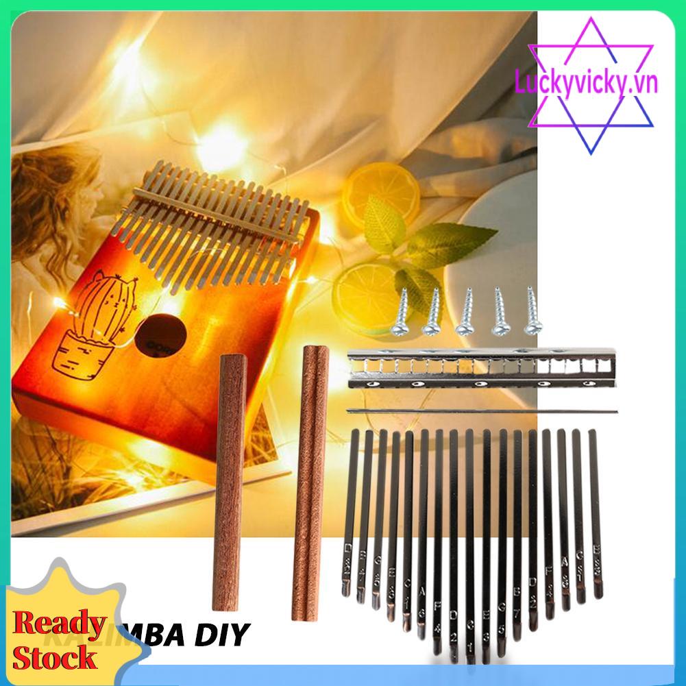 Bộ Cây Cầu Đàn kalimba 17 Phím diy