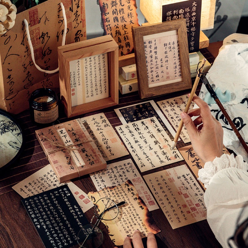 Thẻ Dán Trang Trí Tường Truyền Cảm Hứng Truyền Cảm Hứng Phong Cách Trung Hoa