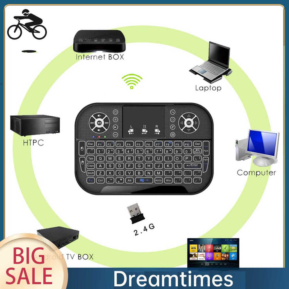 Bàn Phím Không Dây bluetooth 2.4g 1.vn Dùng Cho tv box