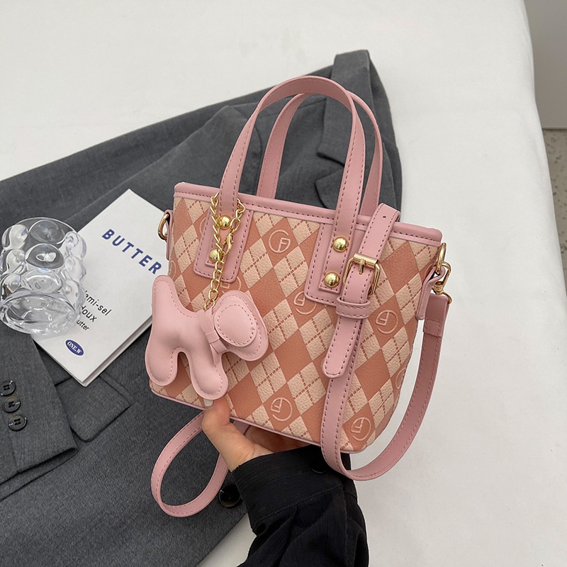 Túi Đeo Chéo Nhỏ Xinh Phối Màu Tương Phản Thời Trang Mùa Hè 2023 Cho Nữ