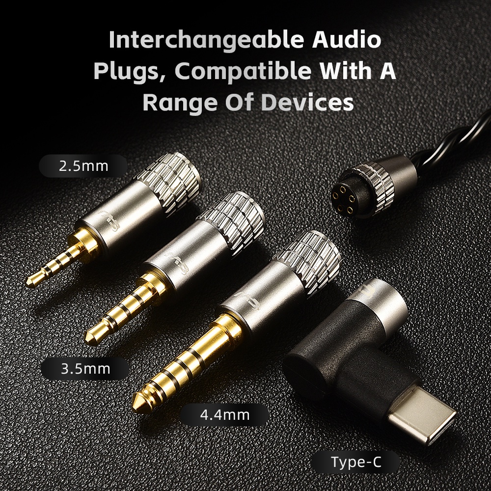 Dây Cáp Âm Thanh cvj hato Type c Đầu Cắm 3.5mm 0.75 0.78Mmcx Dùng Để Chơi game