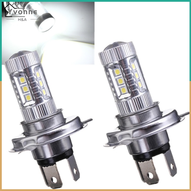 One Bóng Đèn Pha led h4 80w 4000lm 6000k-6500k Siêu Sáng Cho Xe Hơi