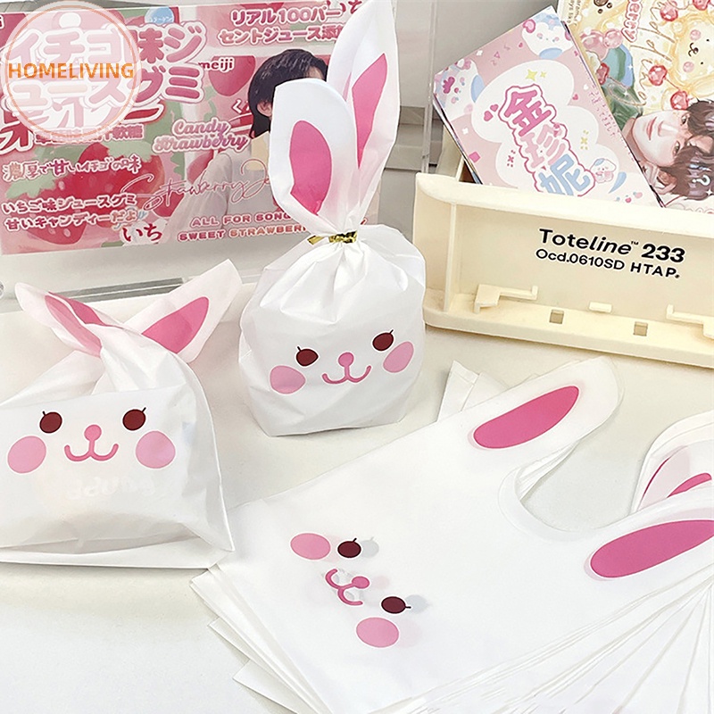 Homeliving Túi Đựng Quà Trang Sức Hình Thỏ Tai Dài Dễ Thương Cho Tiệc Sinh Nhật Đám Cưới vn