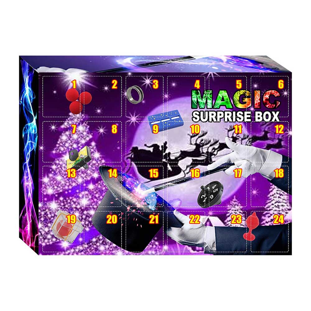 Advent Calendar 24 Days Surprise Blind Box Fidget Halloween Countdown Calendars