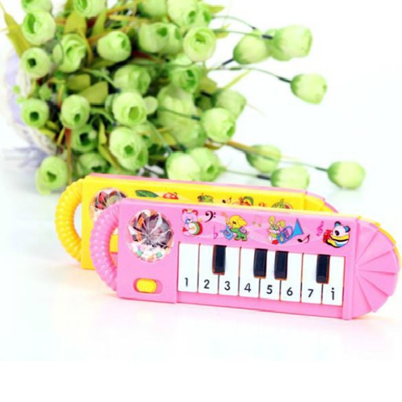 Đàn piano Đồ Chơi Màu Sắc Ngẫu Nhiên Giáo Dục Sớm Cho Bé jp3vn