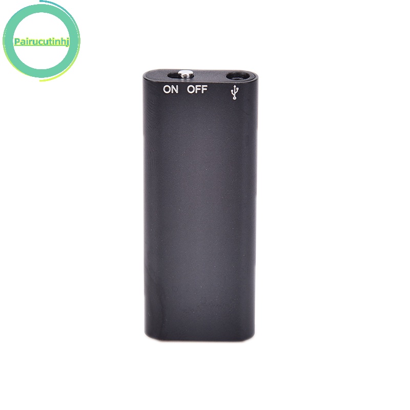 1 Máy Ghi Âm mini parucutin 96 Tiếng 8gb vn