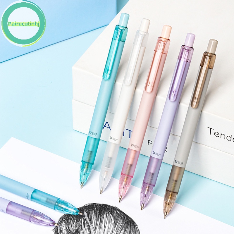 Parucutin Bút Chì Bấm Tự Động Màu Trơn Dễ Thương Cho Học Sinh / Văn Phòng