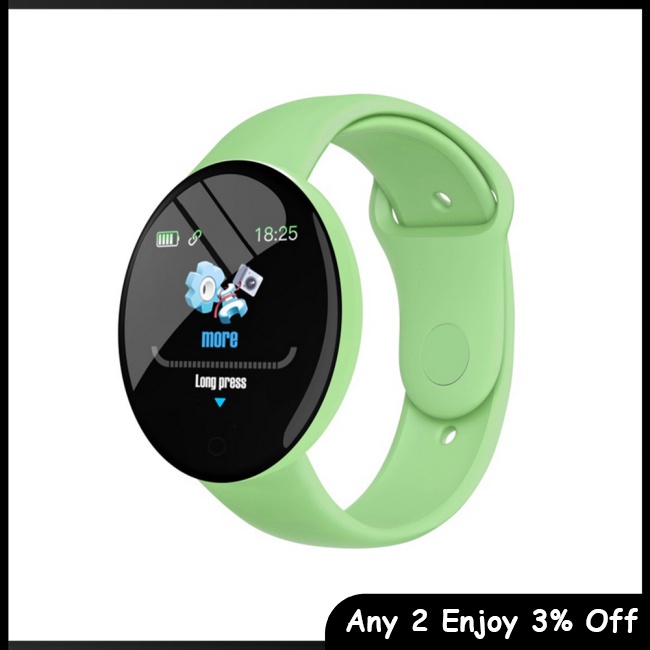 Zevaret Đồng Hồ Thông Minh d18s Màn Hình 1.44 inch 90mah bluetooth 4.0 Theo Dõi Giấc Ngủ