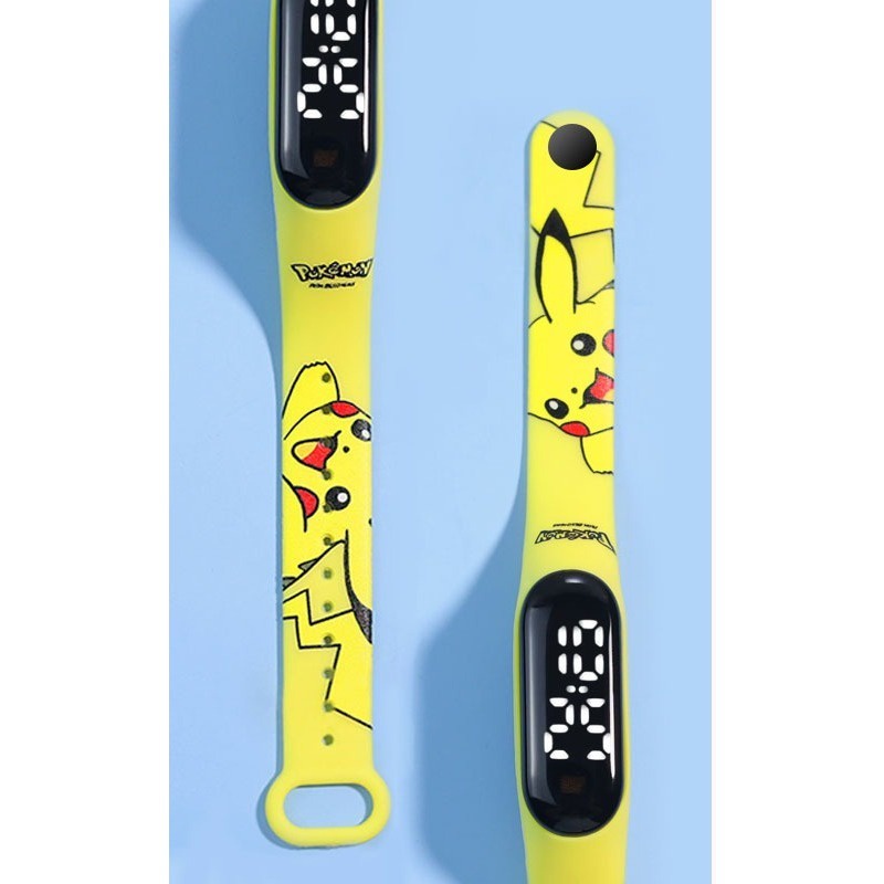 Đồng Hồ Điện Tử Dây silicone Chống Nước Cho Bé